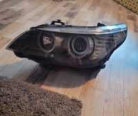 BMW E60 E61 03-07 r. Lampa Lewa Zwykła h7 HELLA