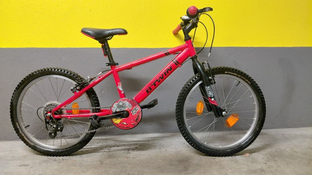 Bicicleta crianca 20" BTWIN troco por BTT 26"