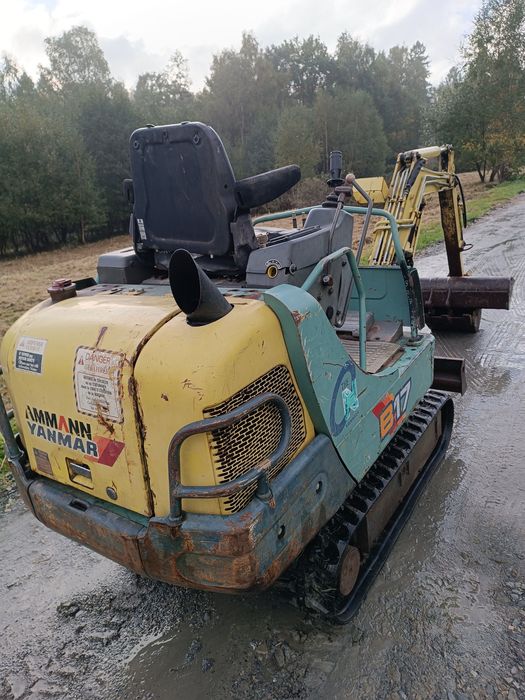 Minikoparka mini koparka yanmar b17 wozidlo