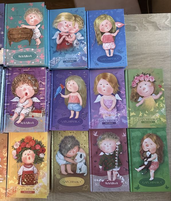 Блокнот скетбук Гапчинська