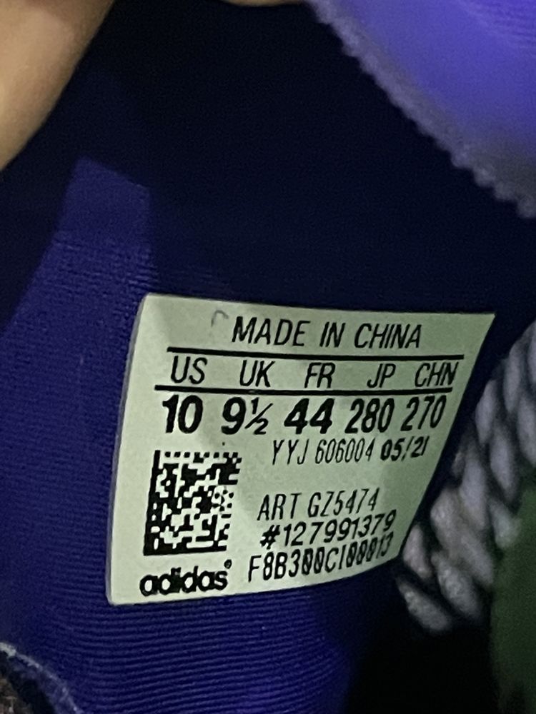 Бігові літні кросівки кеди взуття Adidas Adizero Pro, розмір 44, 28 см