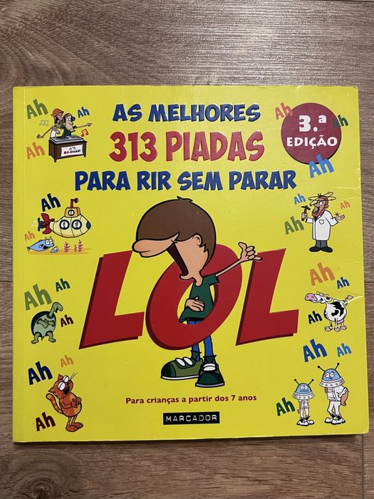Livro “As melhores 313 piadas”