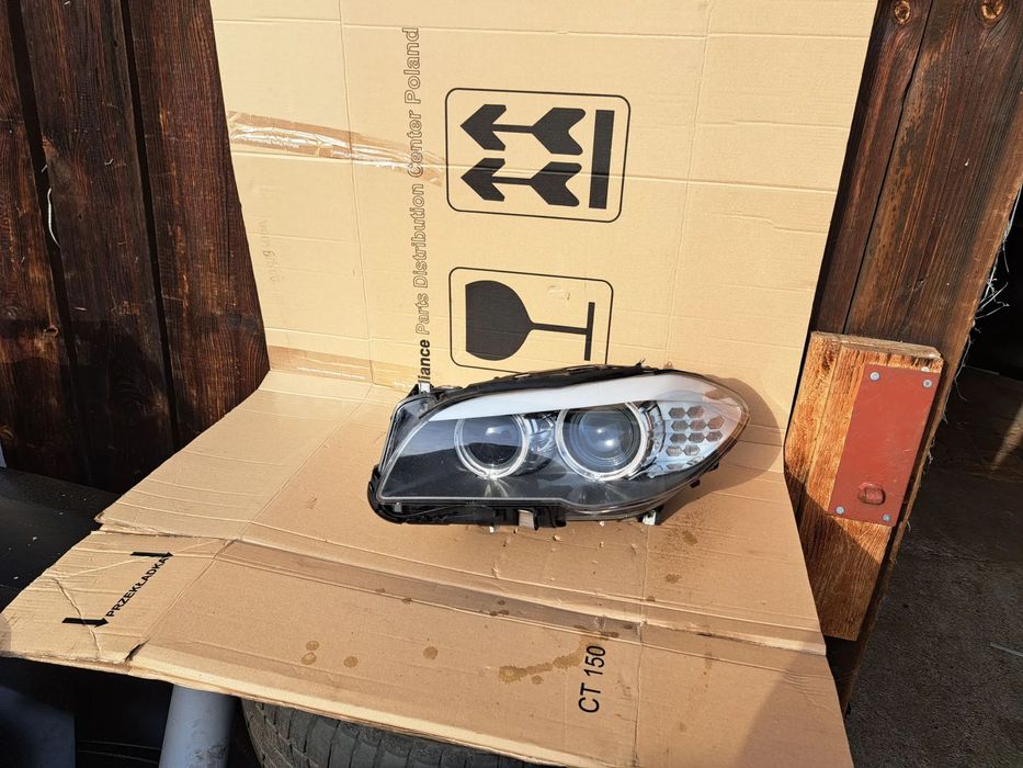 Lampa przednia lewa BMW 5 F10 F11 Xenon 7203245 2010-2013 Reflektor lewy przód przedni  BMW 5 F10 F11 Xenon 7203245 2010-2013