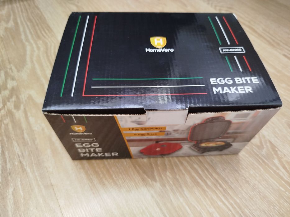 HomeVero Egg Bite Maker - opiekacz do jajek NOWY
