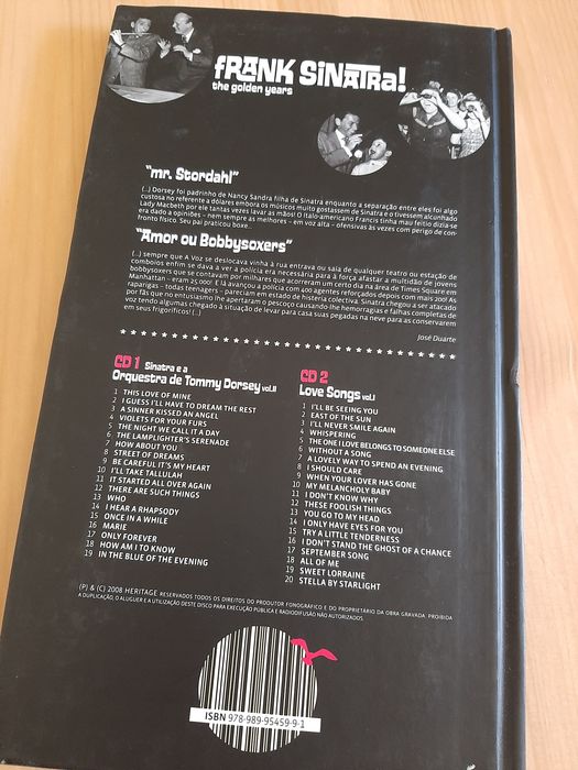 Frank Sinatra - The Golden Years (2 CDs + Livro)