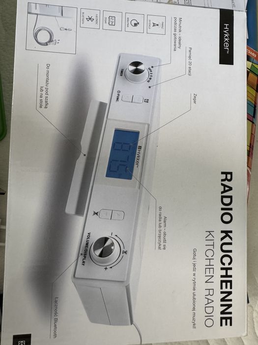 Radio kuchenne Hykker