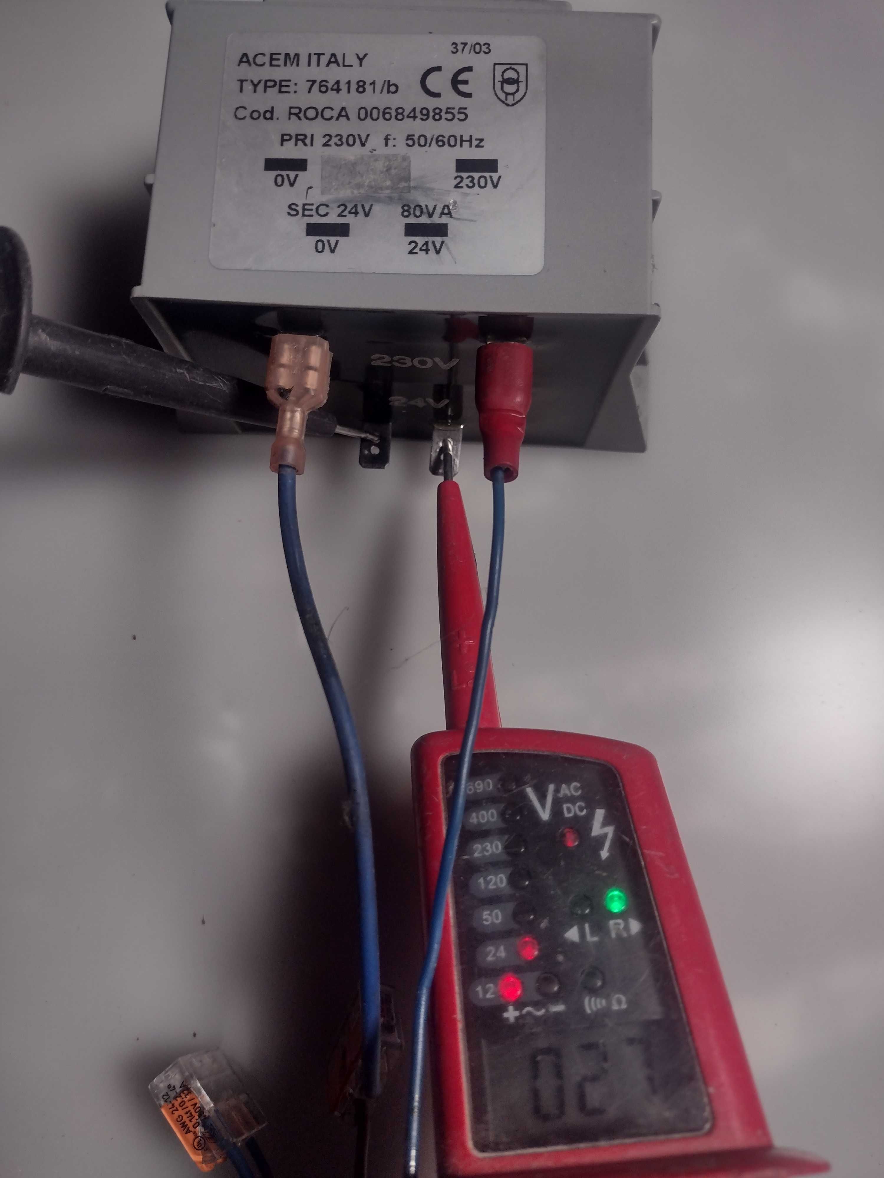 transformator 230/24 V 80 VA
