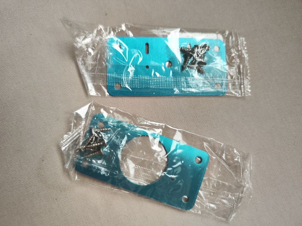 Conjunto de 2 placas de Reparação de dobradiça