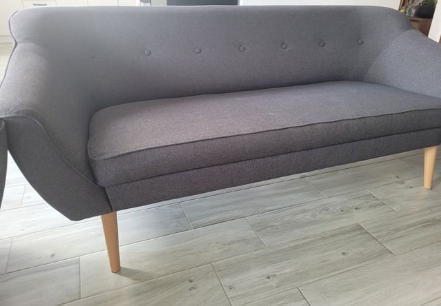 Sofa +fotele styl skandynawski