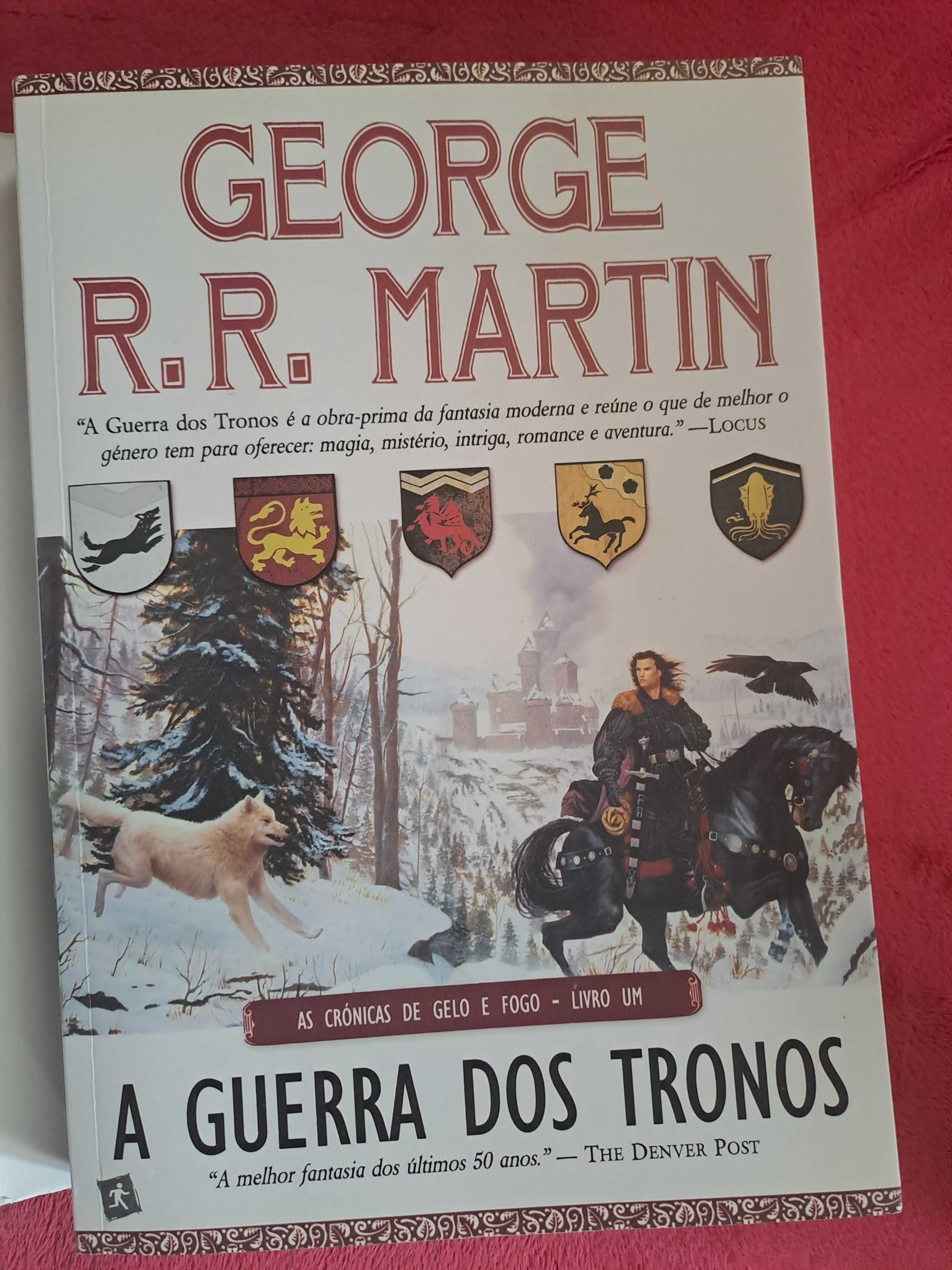 Guerra dos Tronos As Crónicas de Gelo e Fogo - Livro 1