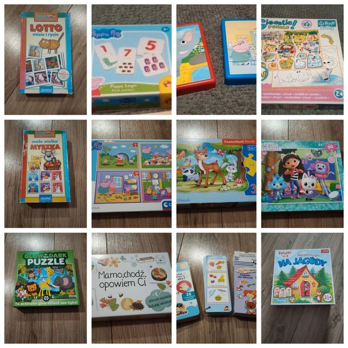 Zestaw puzzle/zagadki/gra
