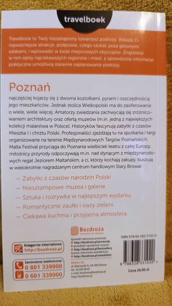 Poznań - Nowy przewodnik Travelbook Bezdroża.