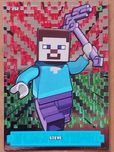 Lego Minecraft Seria 1 karta #252 Steve