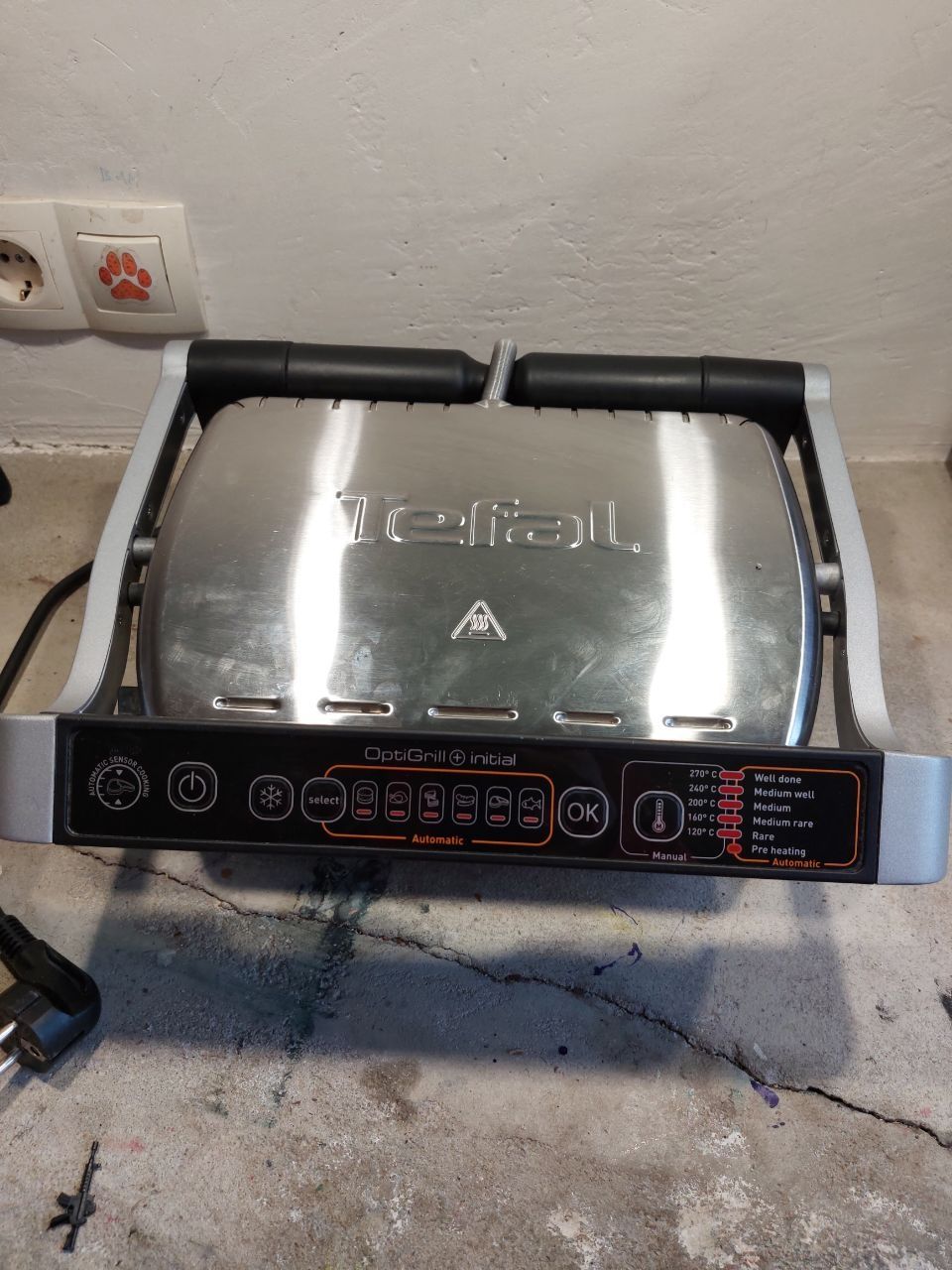 Гриль Tefal OptiGrill GC706D34