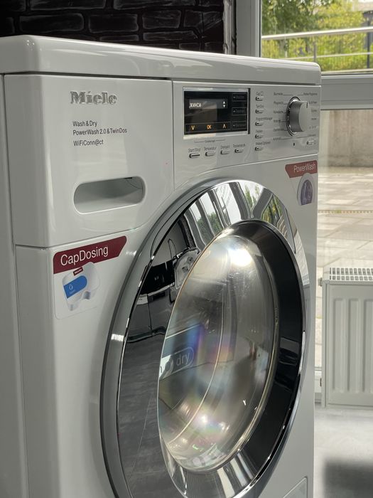 2В1!Пральна+Сушильна машина Miele WTH 720 WPM | Стан ідеал | Укр.меню