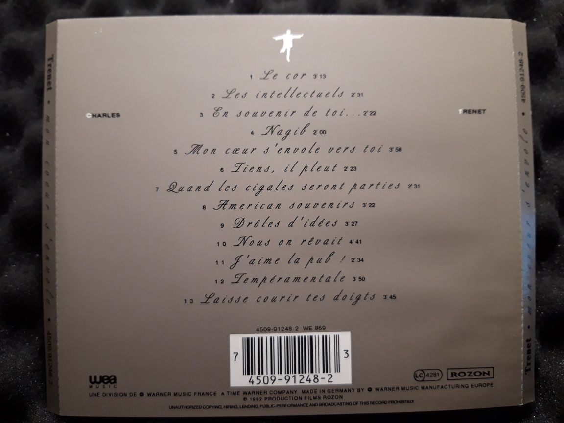 Trenet – Mon Coeur S'envole (CD, 1992)