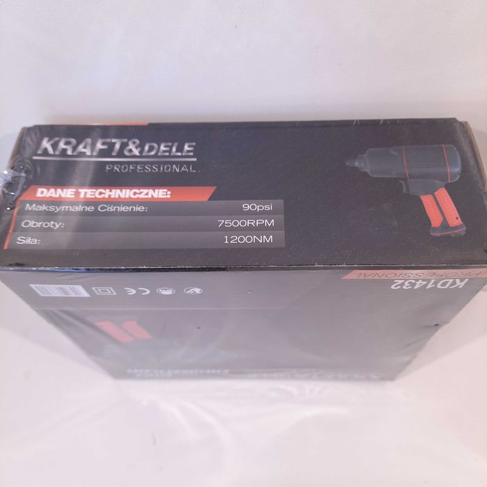 KLUCZ PNEUMATYCZNY udarowy do kół 1200Nm 1/2" KD1432