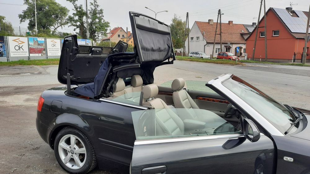 Audi A4 Cabrio 3.0 V6 benzyna skrzynia automatyczna