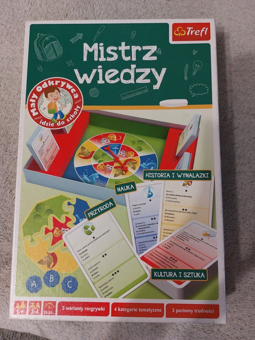 Gra mistrz wiedzy 6+