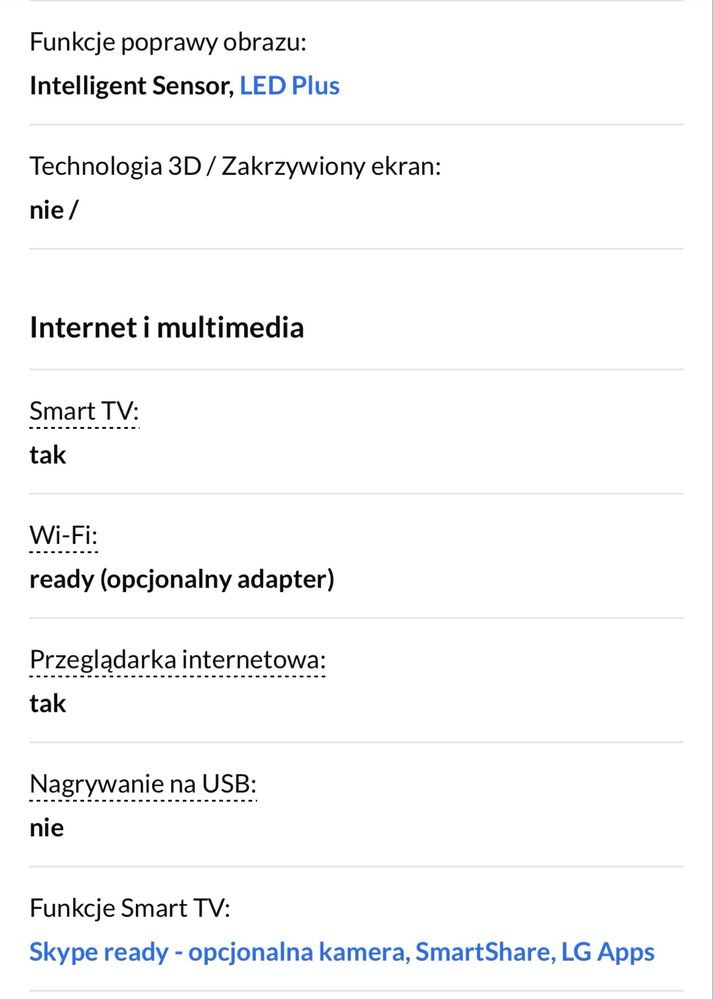 Telewizor LG 42LV570S