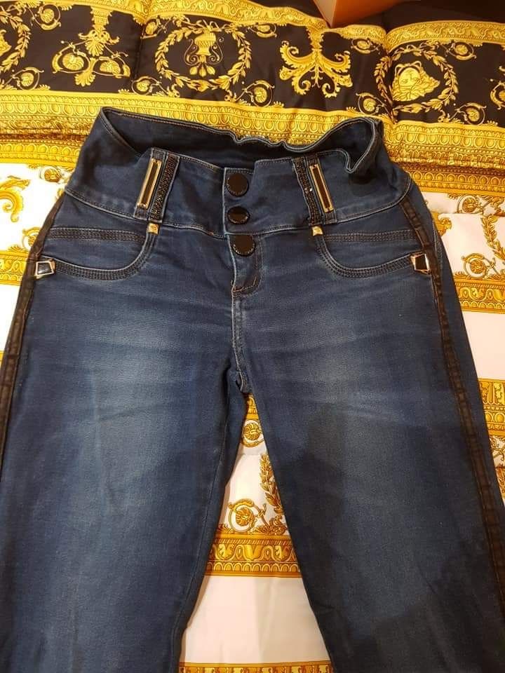 Jeans push up com enchimento do Brasil