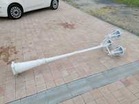 LAMPA OGRODOWA 220 CM aluminiowa 3 ramienna solidna markowa