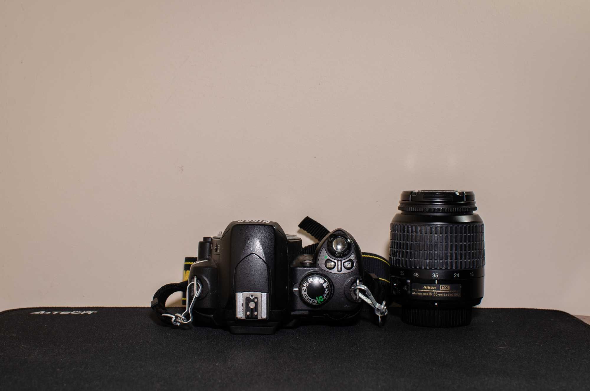 Nikon D40 + Obiektyw Nikkor AF-S 18-55