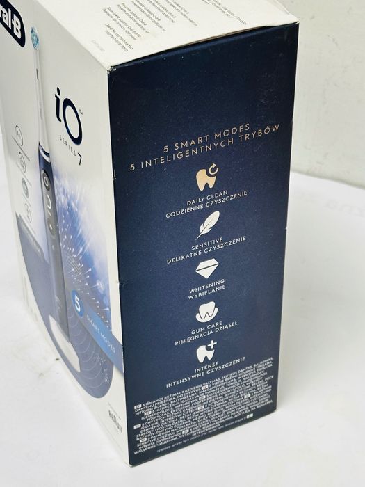 Szczoteczka elektryczna Oral-B IO series 7 Sapphire Blue Nowa !