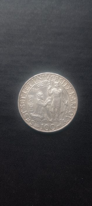 100 крон Чехословаччини " Карловий університет в Празі"