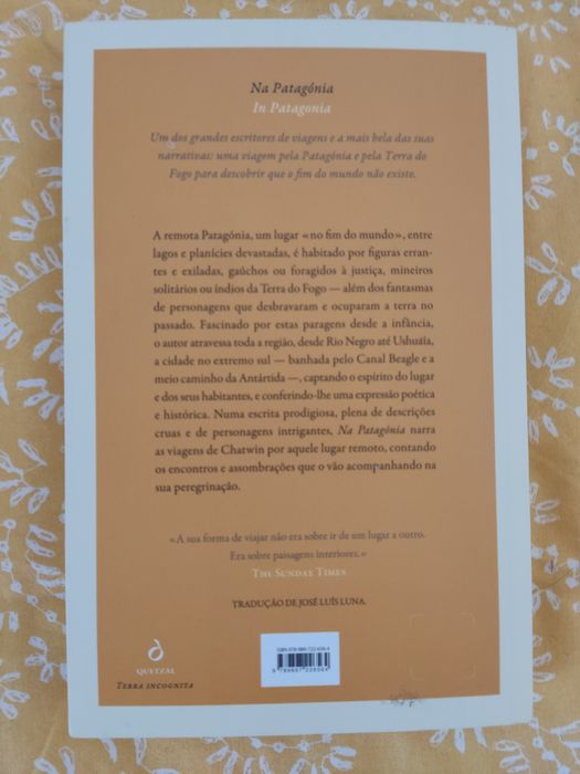 Na Patagónia, de Bruce Chatwin