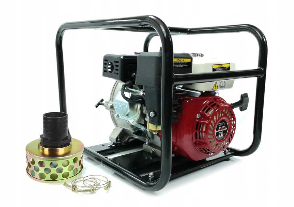 Pompa szlamowa 3'' spalinowa do wody Motopompa