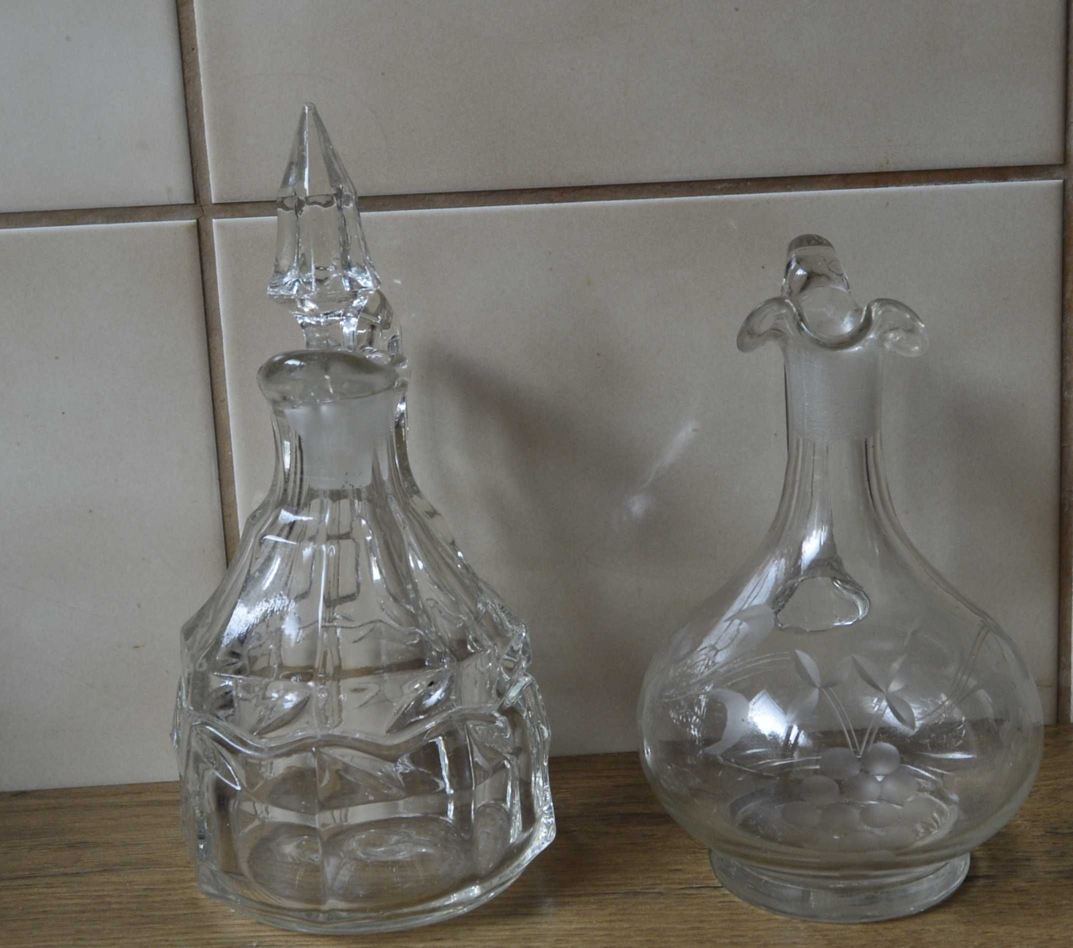 Mini Karafka z korkiem + karafka bez korka