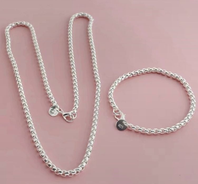 Colar e Pulseira Allure PRATA