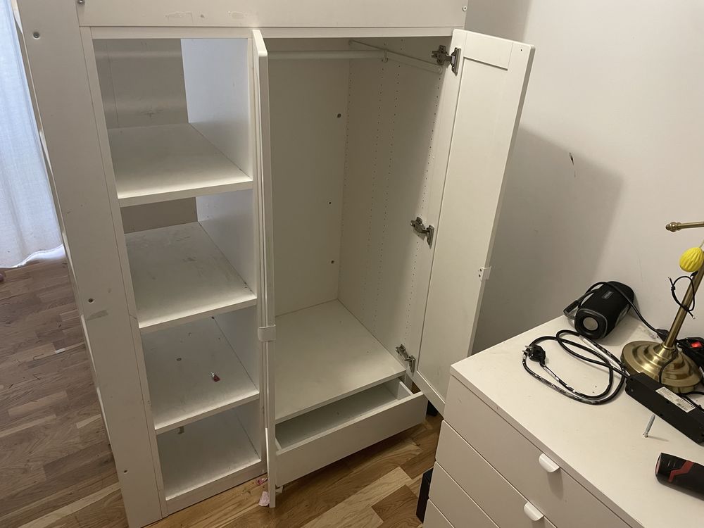 Antresola biała IKEA
