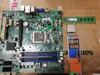 Motherboard, ram e processador