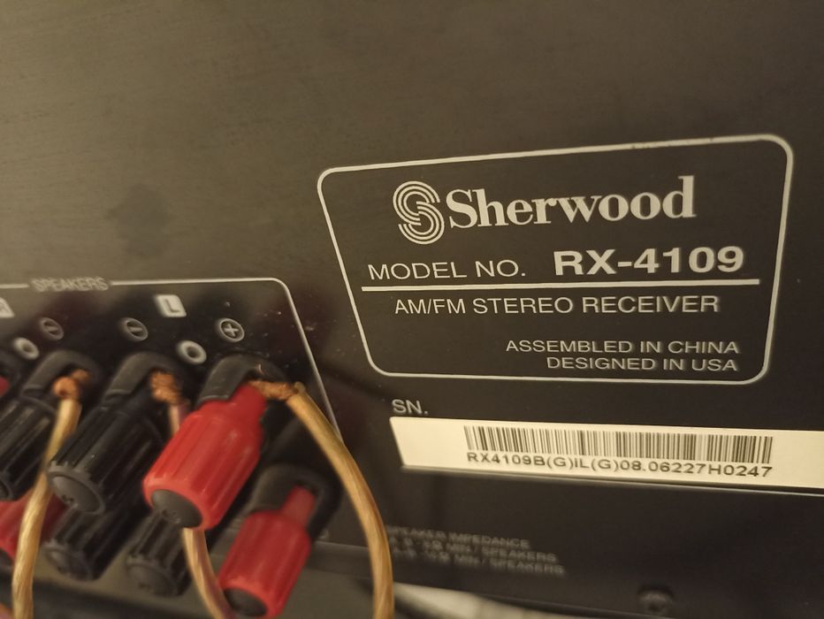 Amplificador receiver Sherwood RX 4109