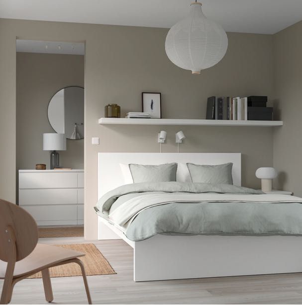 Nowe łóżko Ikea Malm i materac 50% ceny
