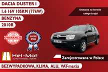 Dacia Duster Bezwypadkowa, Klima, ALU, Zarejestrowana w Polsce, VAT-marża!