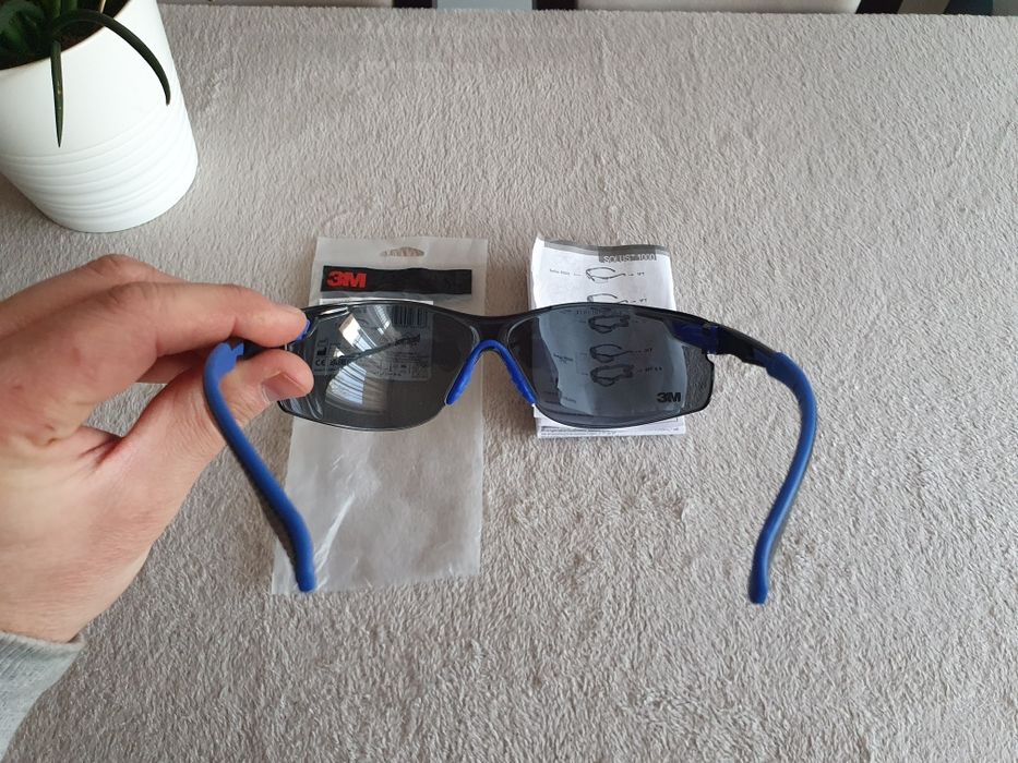 Okulary Ochronne Przyciemniane 3M Solus1000 Okulary Robocze!