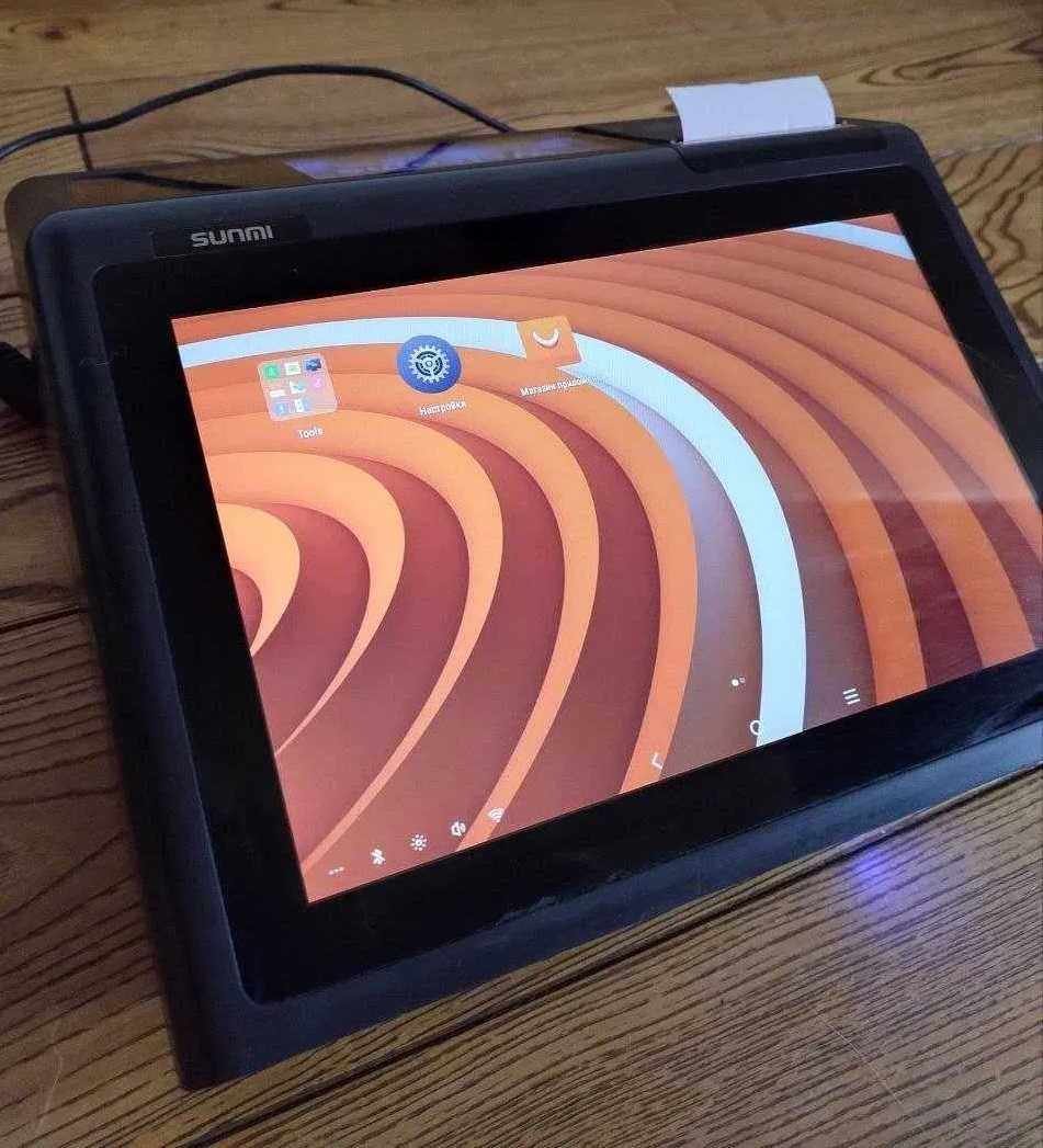 POS терминал для магазина ПРРО СМПОС Sunmi D3 Min чек 58мм NFC скан QR