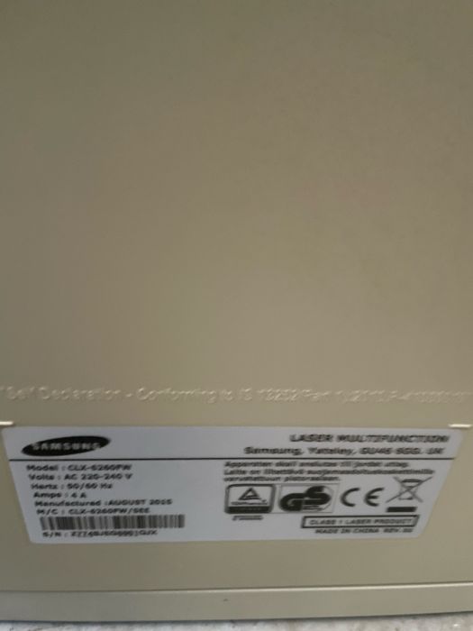 Impressora Samsung CLX - 6260FW
