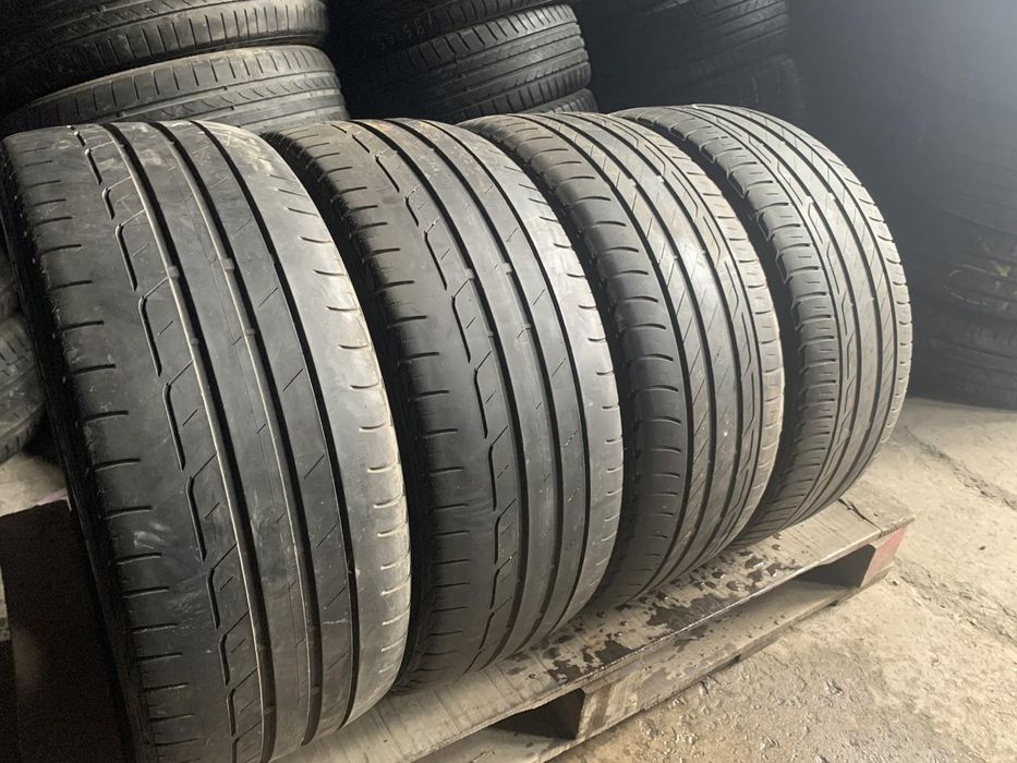 225.45.17 Bridgestone 4шт лето БУ склад шины резина из Европы 45 R17