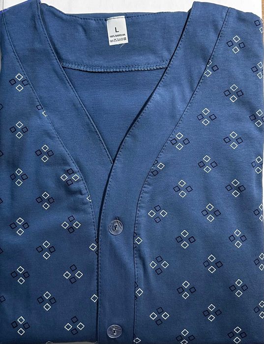 Piżama męska rozpinana L Polski produkt