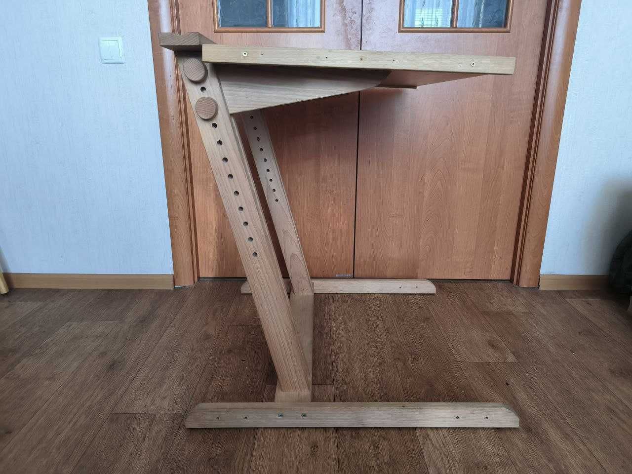 Парта ученическая деревянная