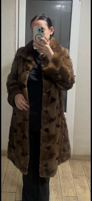 Норковая шуба размер М