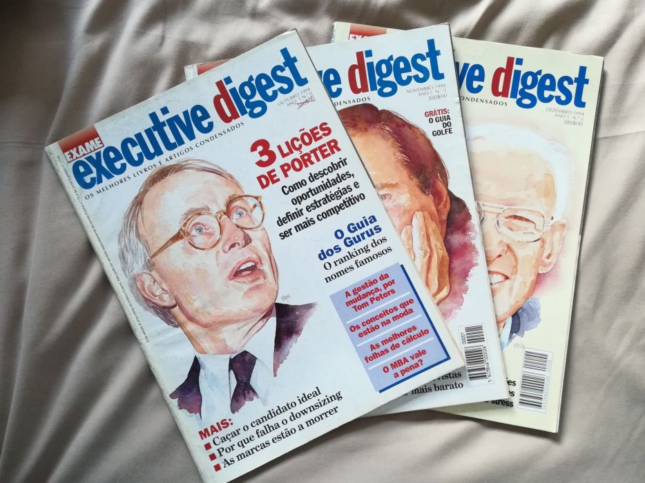 Coleção revistas Executive Digest