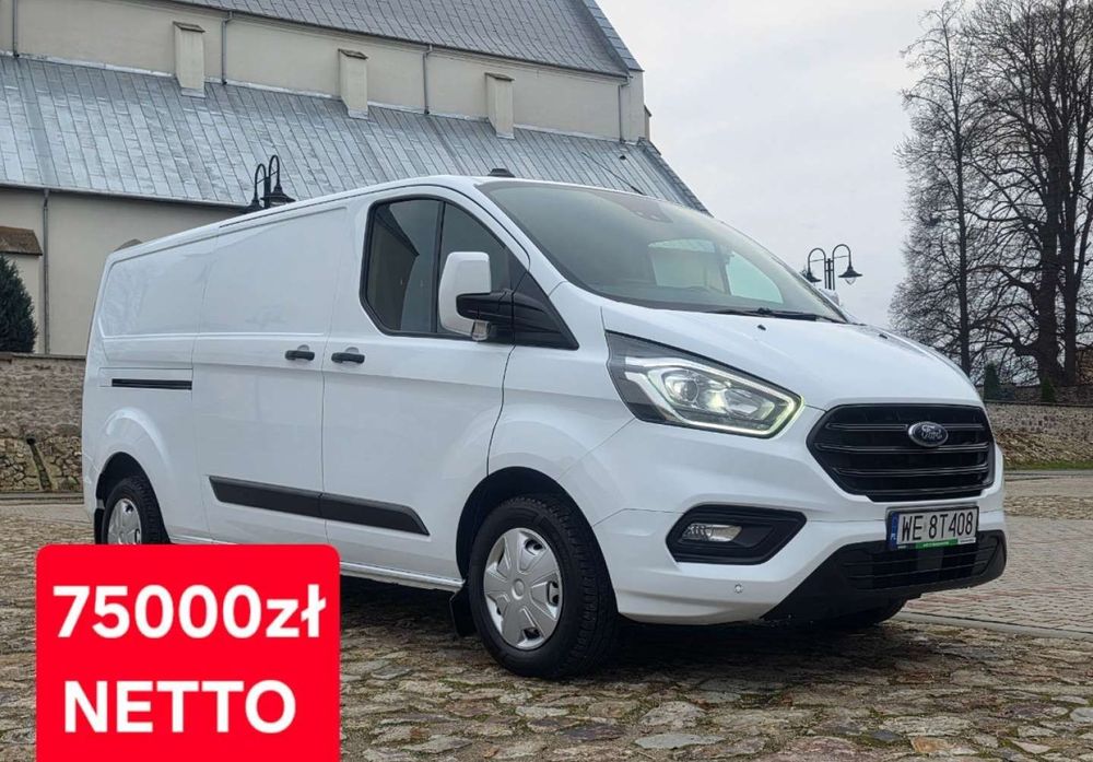 Ford Transit Custom  Salon PL/Serwisowany/L2H1/Kamera/Super stan/Gwarancja