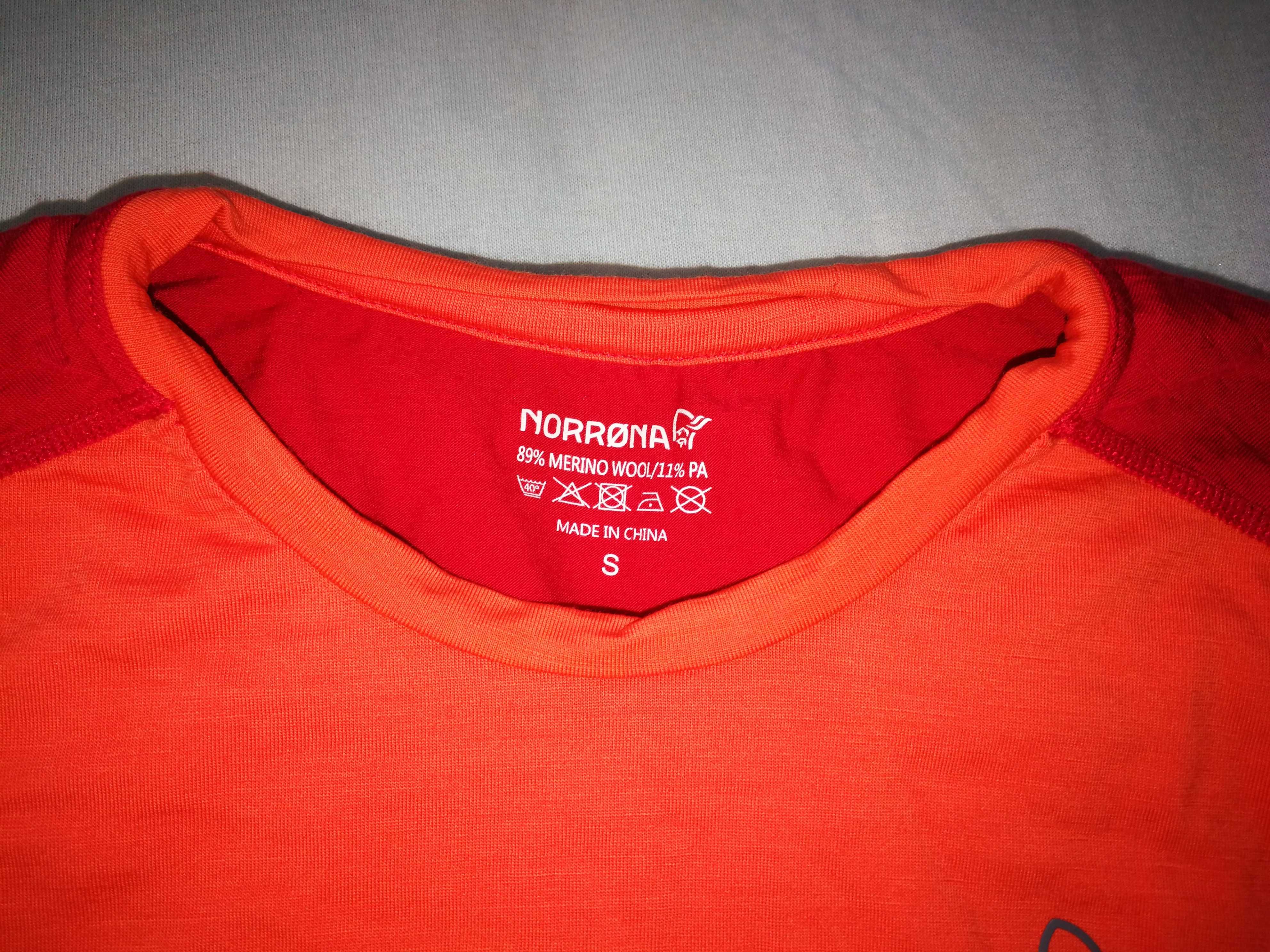 Norrona koszulka termiczna  damska Merino Wool rozmiar S