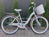 Хіт продаж ! Велосипед Titan 26" Alvas whiteTitan з корзиною