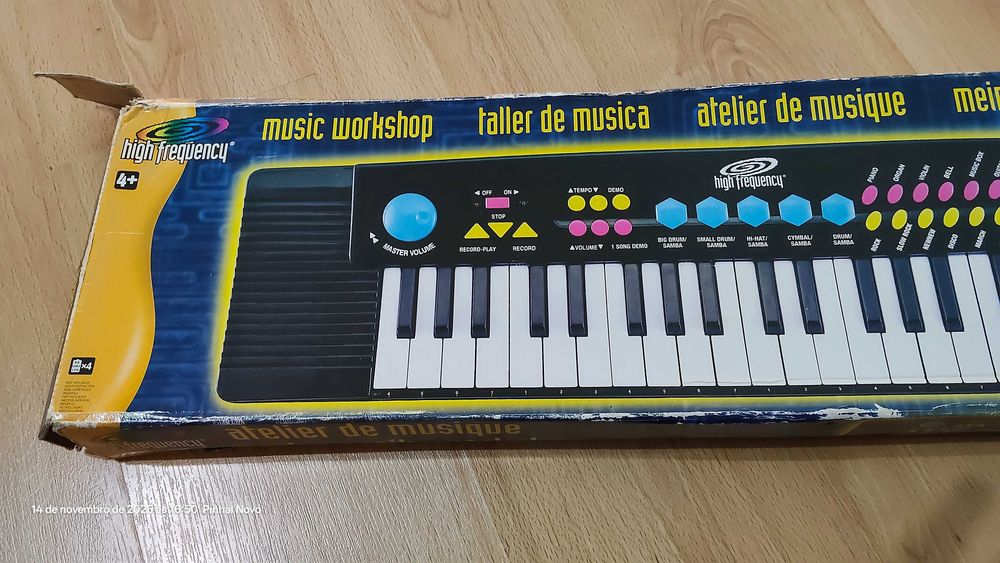 Teclado musical iniciantes